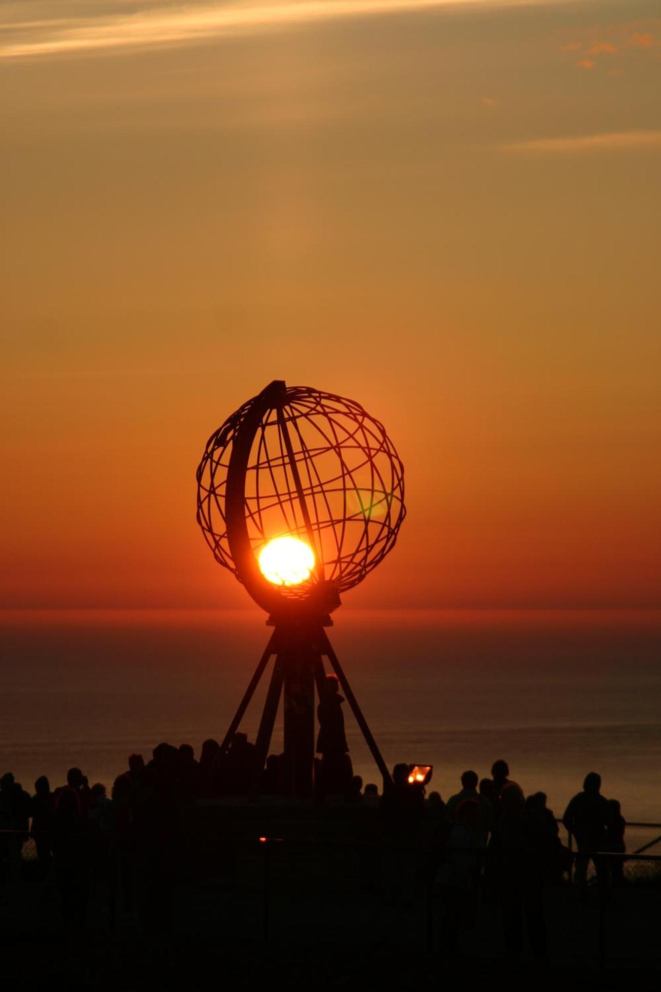 Nordkapp Camping Hotel Bagian luar foto